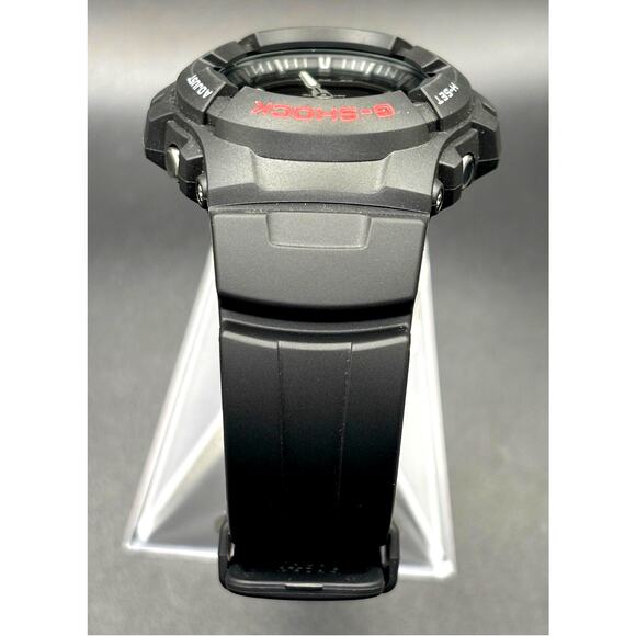 Casio G-Shock G100-1BV Analog Digital Black Red 200M Men\'s Watch New main image 4